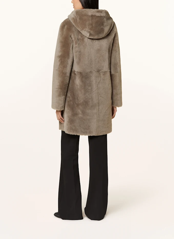 ARMA Ledermantel Zum Wenden