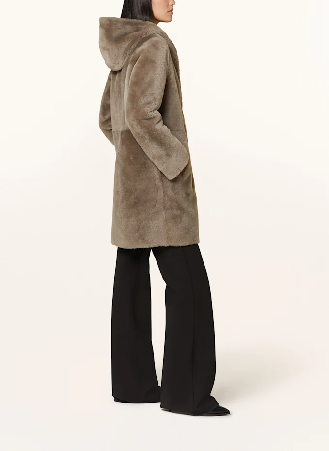 ARMA Ledermantel Zum Wenden