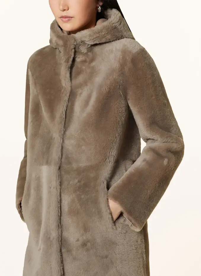 ARMA Ledermantel Zum Wenden