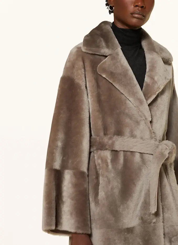 ARMA Ledermantel Zum Wenden