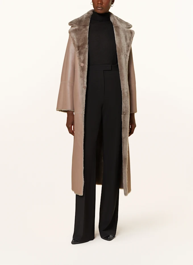 ARMA Ledermantel Zum Wenden