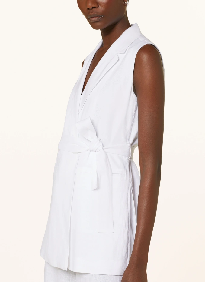 ARMANI EXCHANGE Blazerweste Aus Leinen