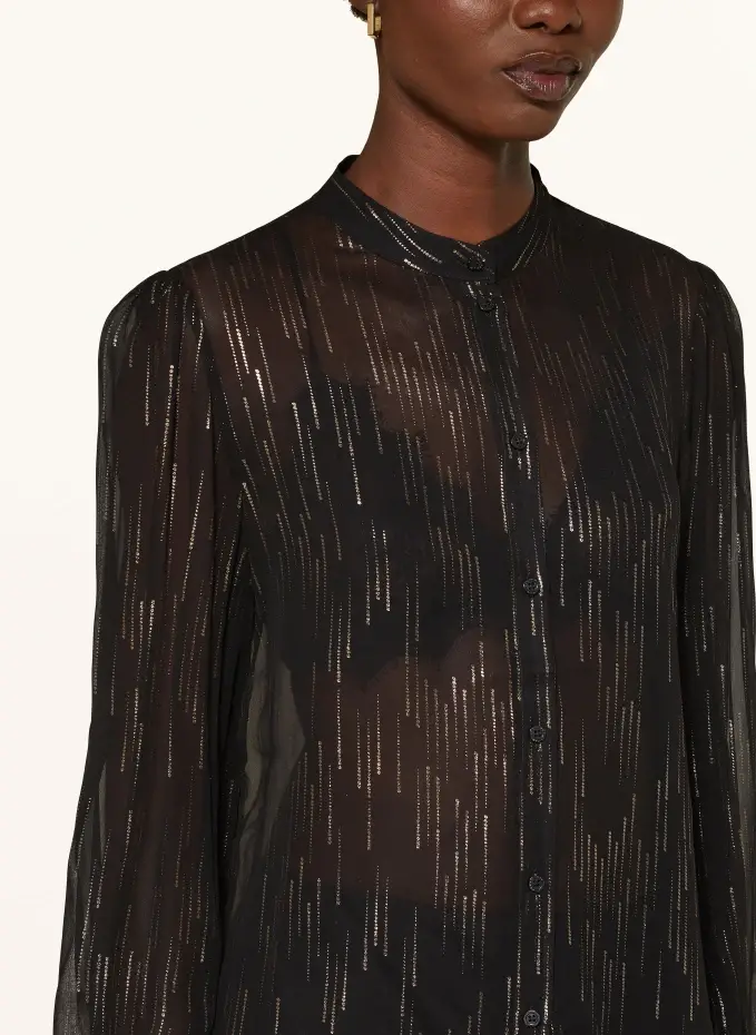 ARMANI EXCHANGE Bluse Mit Glitzergarn