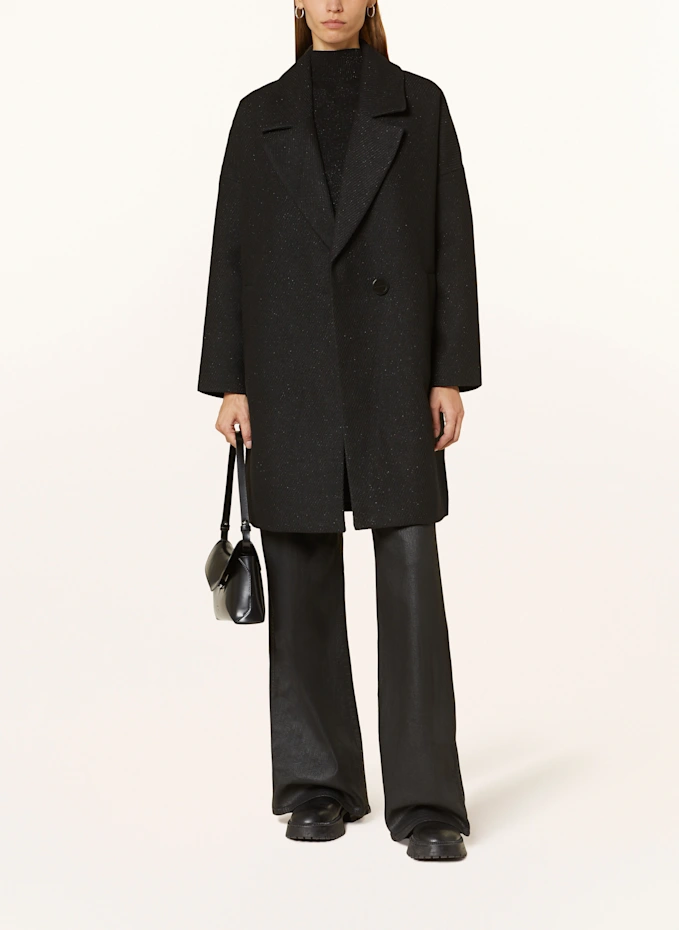 ARMANI EXCHANGE Mantel Mit Glitzergarn