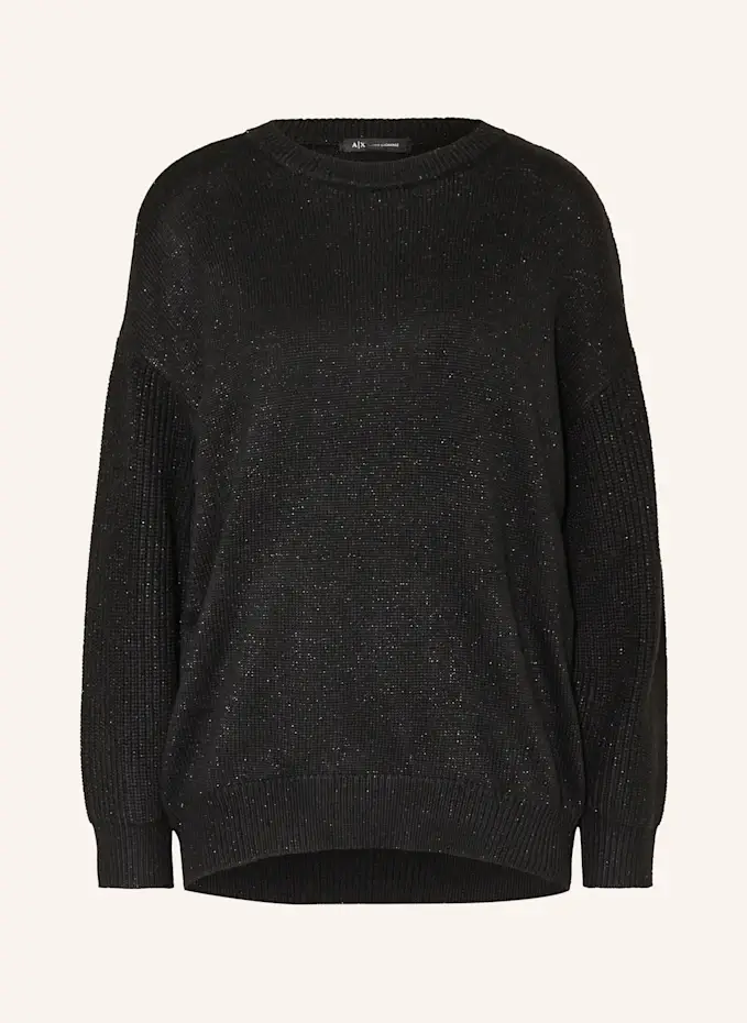 ARMANI EXCHANGE Pullover Mit Glitzergarn