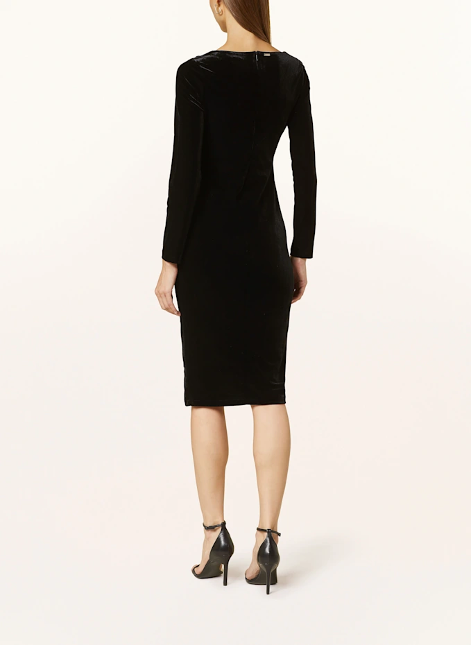 ARMANI EXCHANGE Samtkleid Mit Cut-out