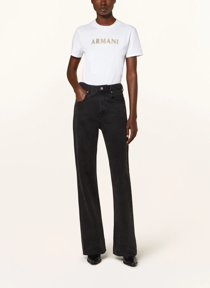 ARMANI EXCHANGE T-Shirt Mit Schmucksteinen