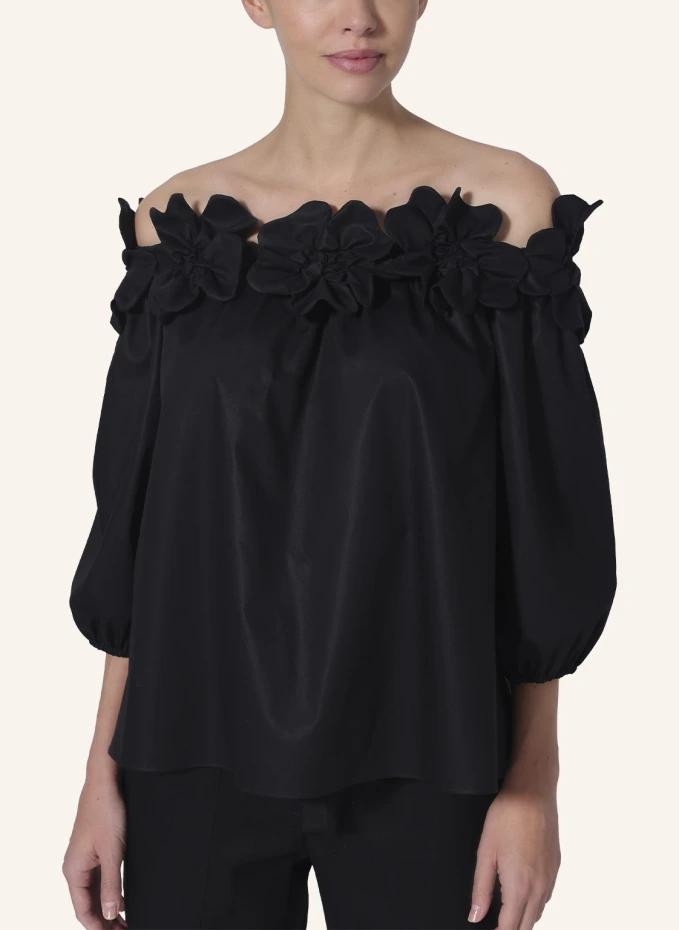 ARMARGENTUM Off-Shoulder-Bluse IDALIA
