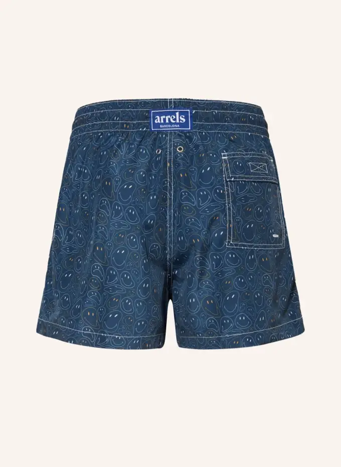 Arrels BARCELONA Badeshorts BLUE SMILEY × SMILEY