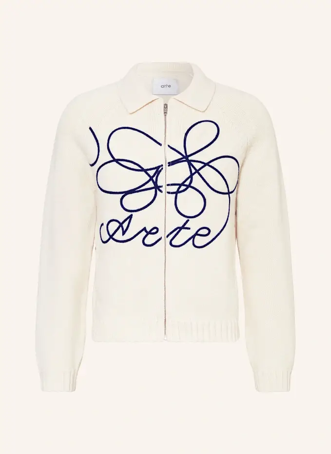 Arte Antwerp Strickjacke Mit Stickereien