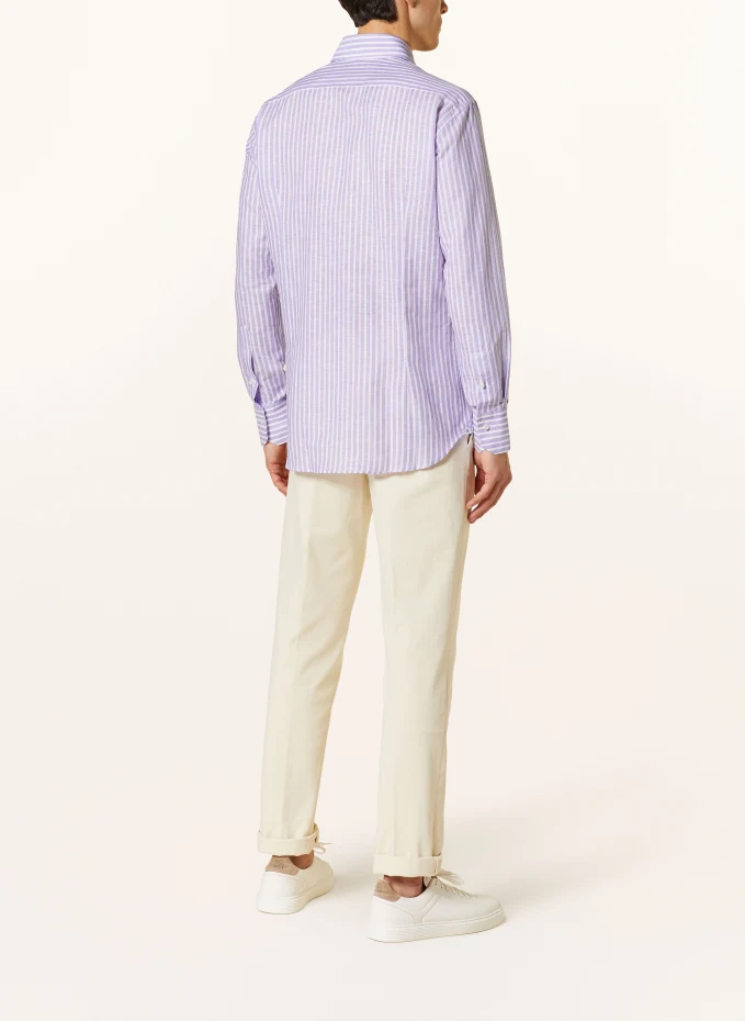 ARTIGIANO Hemd Classic Fit Mit Leinen