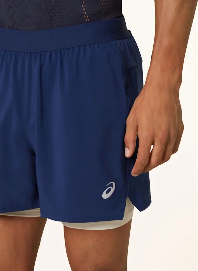 ASICS 2-in-1-Laufshorts ROAD