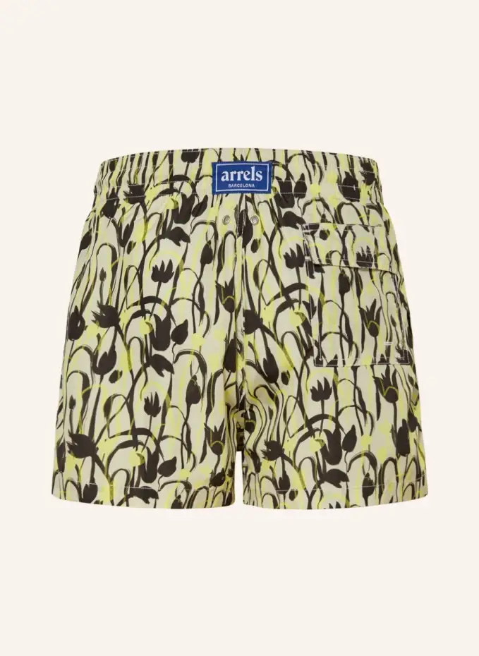 Arrels BARCELONA Badeshorts BEIGE TULIPS × CECILIA CARLSTED