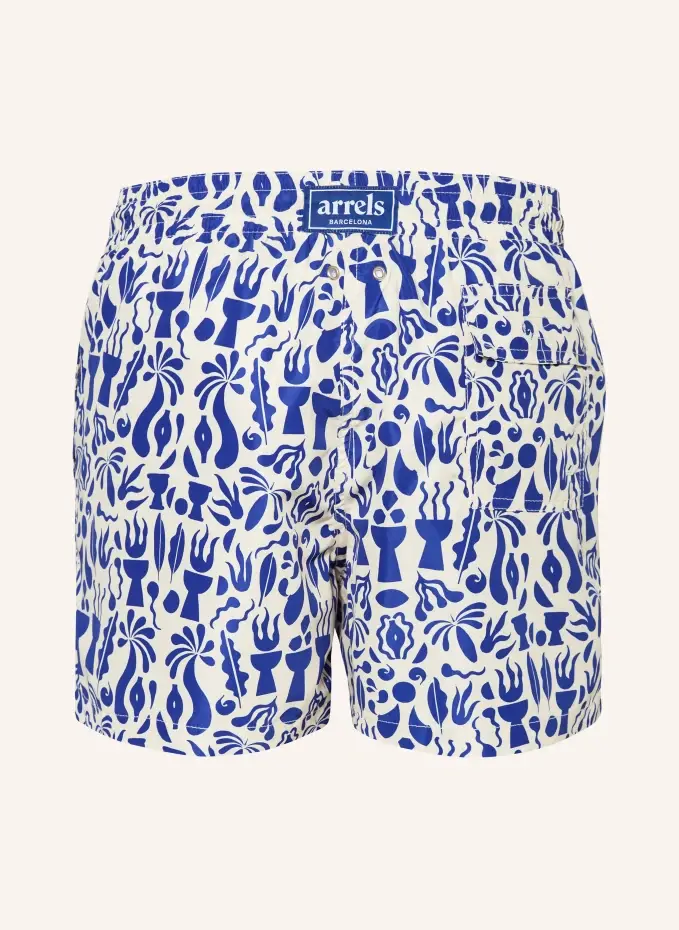 Arrels BARCELONA Badeshorts BLUE TULUM × ALEJANDRA ANGLADA