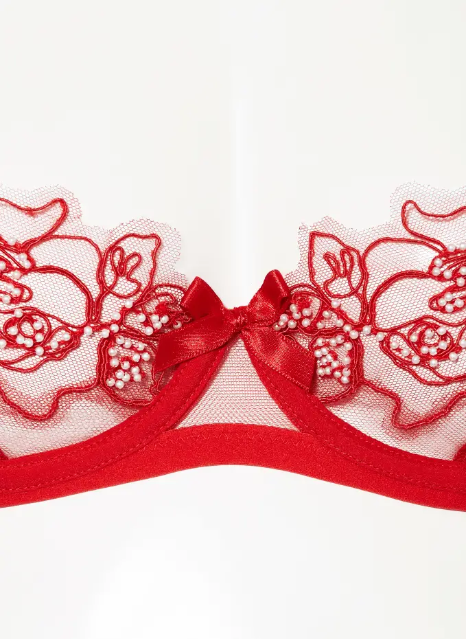 Agent Provocateur Bügel-BH LINDIE Mit Schmuckperlen