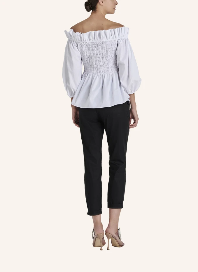 ARMARGENTUM Cold-Shoulder-Bluse JASMINE Mit 3/4 Arm