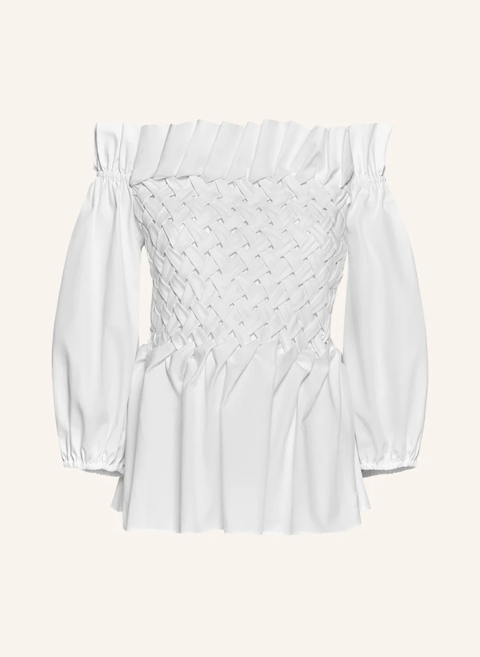 ARMARGENTUM Cold-Shoulder-Bluse JASMINE Mit 3/4 Arm