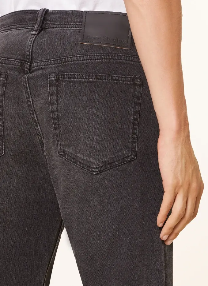 Acne Studios Jeans Slim Fit Mit Verkürzter Beinlänge