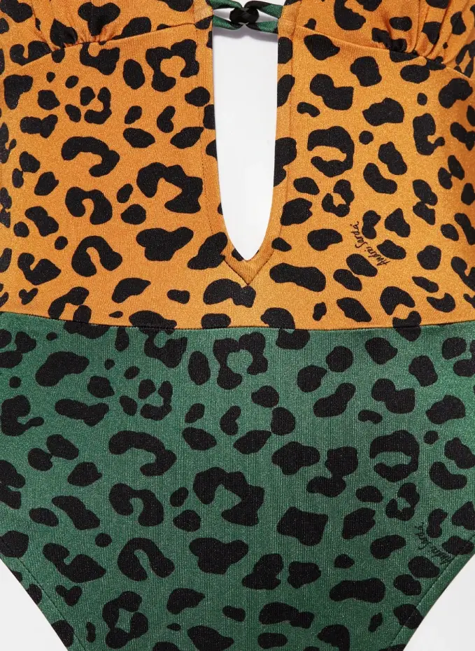 ANDRES SARDA Neckholder-Badeanzug NORMA Mit Schmucksteinen