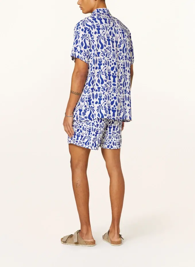 Arrels BARCELONA Resorthemd BLUE TULUM × ALEJANDRA ANGLADA Comfort Fit