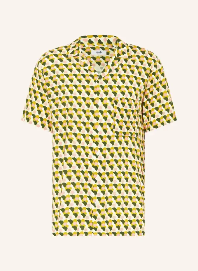 Arrels BARCELONA Resorthemd GREEN BUBBLEGUM × OLIMPIA ZAGNOLI Comfort Fit