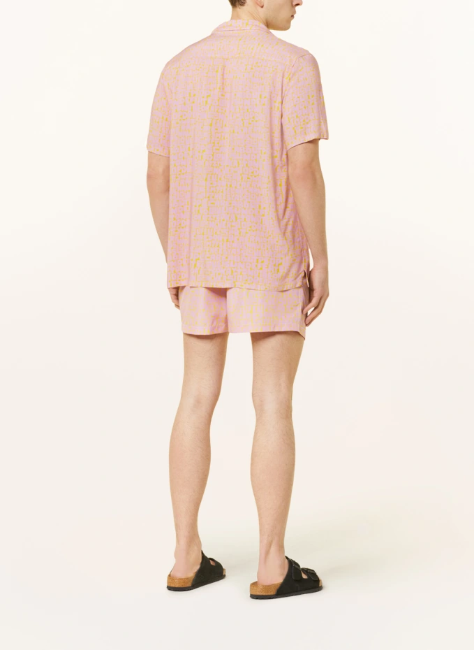 Arrels BARCELONA Resorthemd PINK NEVER STOP DREAMING × TIMOTHY GOOD Comfort Fit