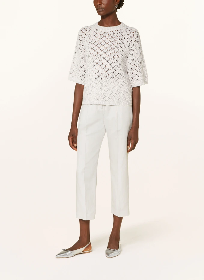 ALLUDE Strick-Shirt Mit Cashmere Und Schmucksteinen