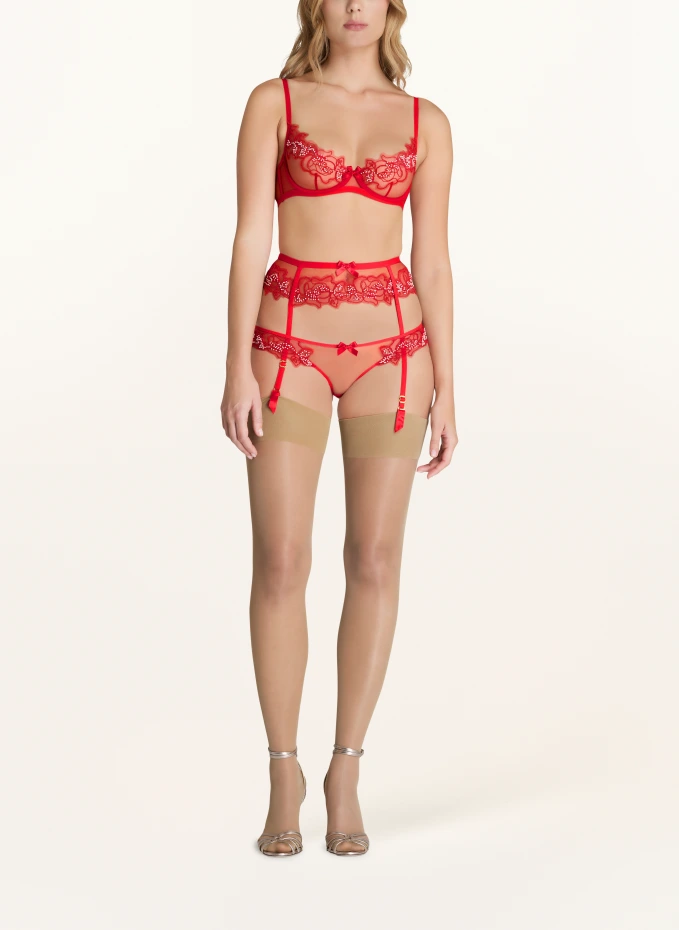 Agent Provocateur Strumpfhalter LINDIE Mit Schmuckperlen