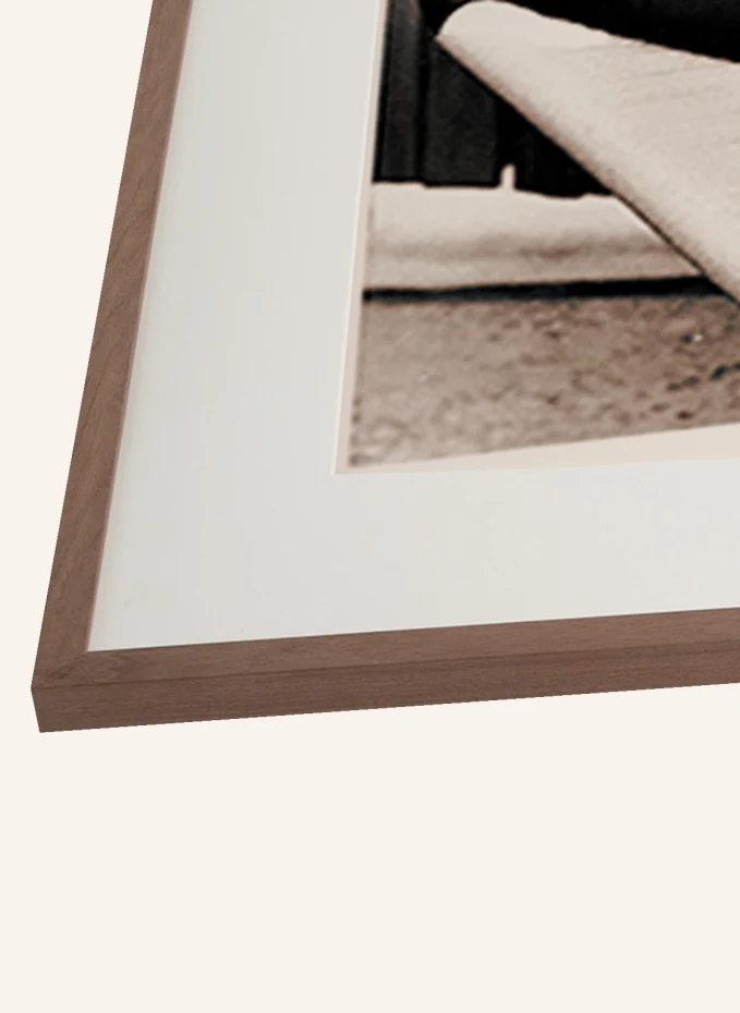 ANY IMAGE Wandbild MARILYN MONROE, GARTENSHOOTING Mit Rahmen