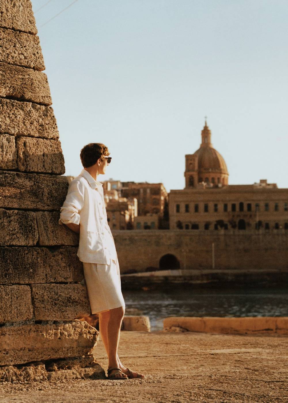 Mango Bermudashorts Aus Baumwoll-Leinengemisch Mit Kordelzug