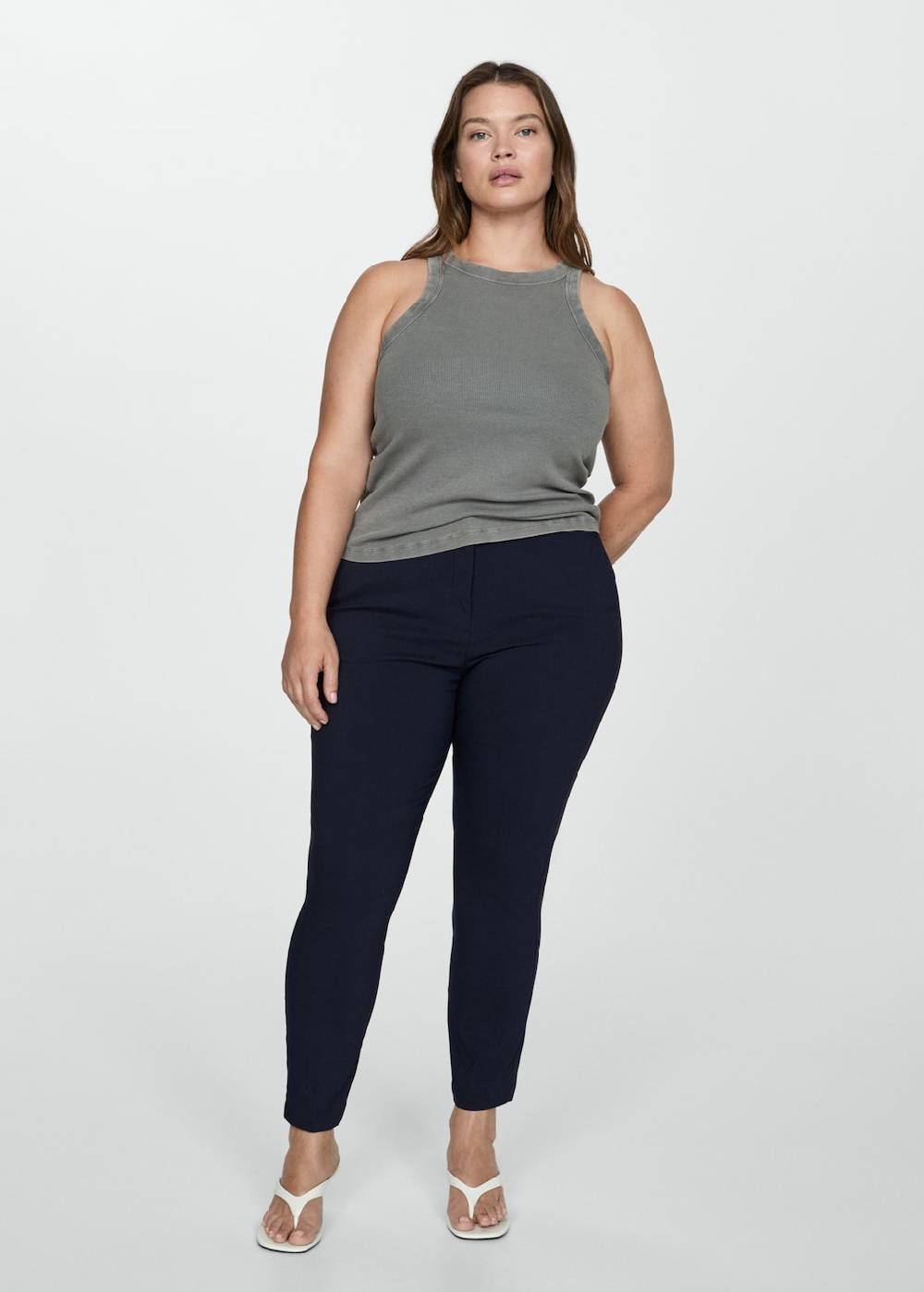 Mango 7/8-Röhrenhose