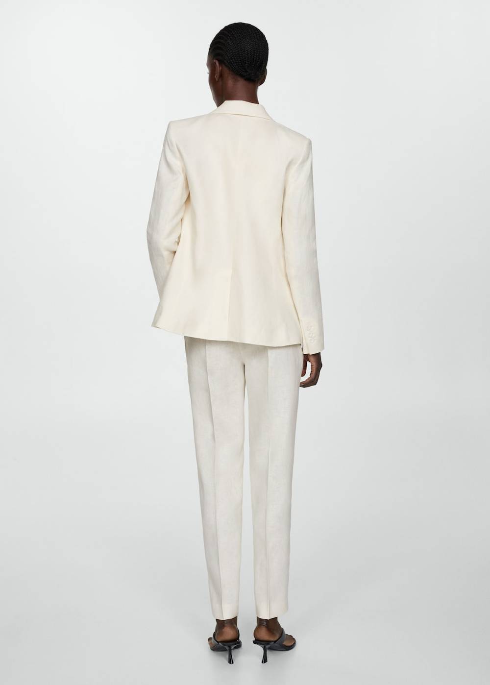 Mango Anzughose Aus 100 % Leinen