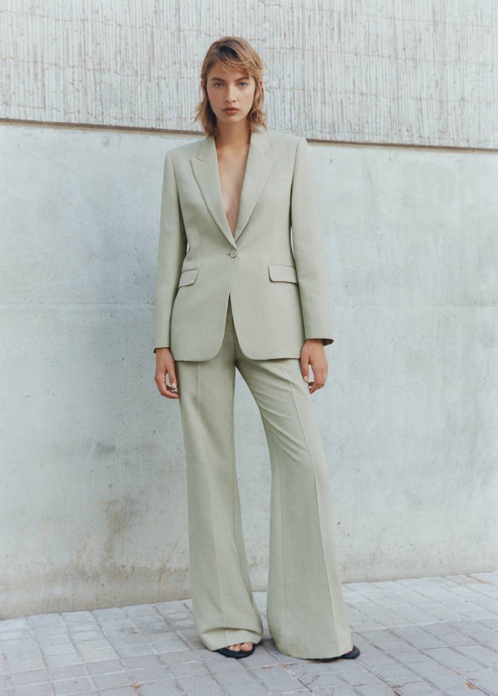 Mango Anzughose Aus Lyocell