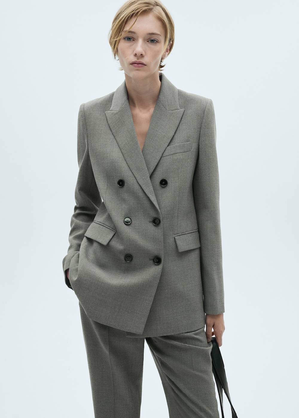 Mango Anzughose Im Flared-Stil