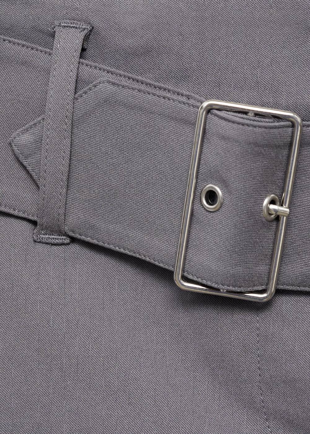 Mango Asymmetrische Shorts Mit Gürtel