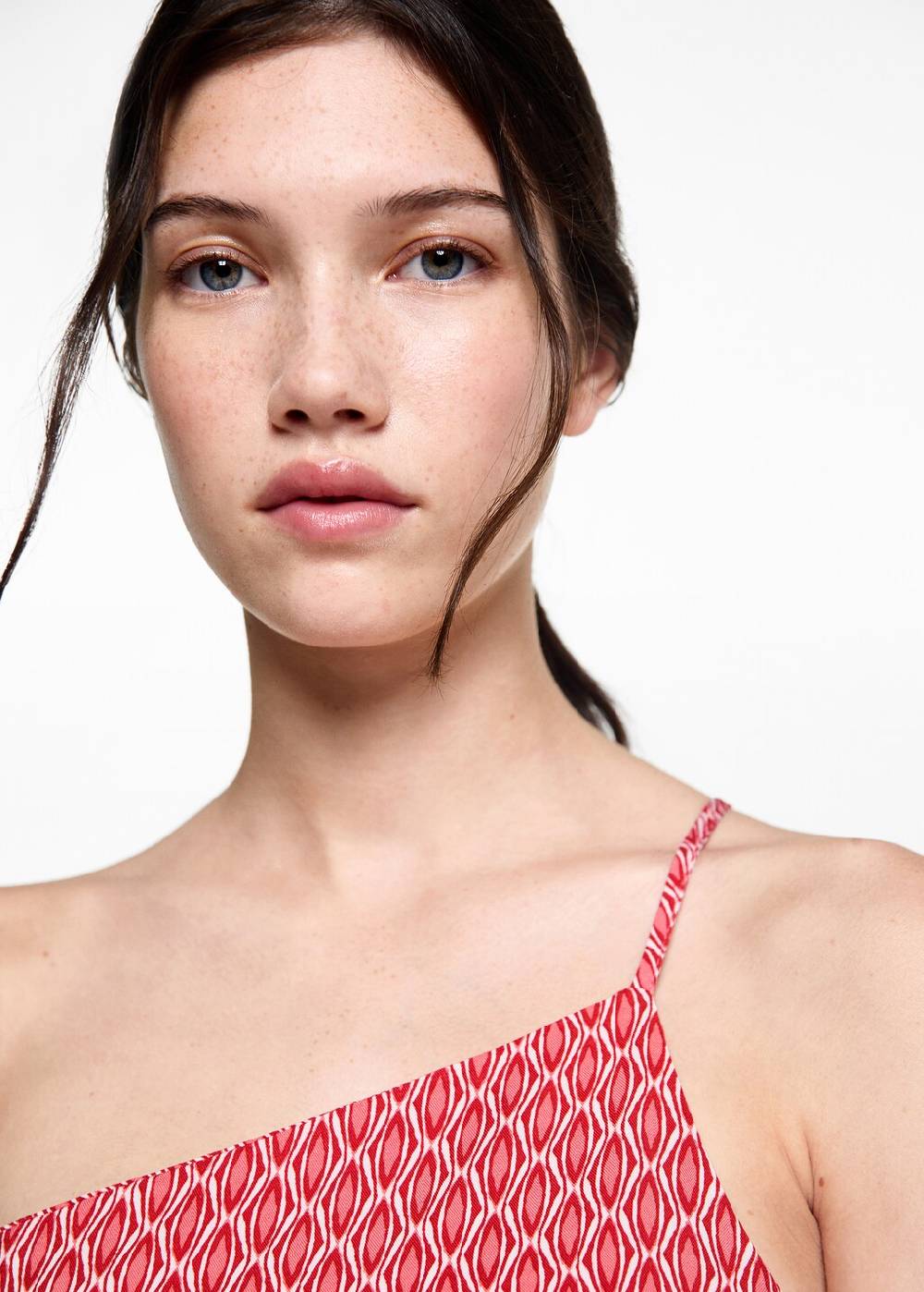 Mango Asymmetrischer Print-Jumpsuit