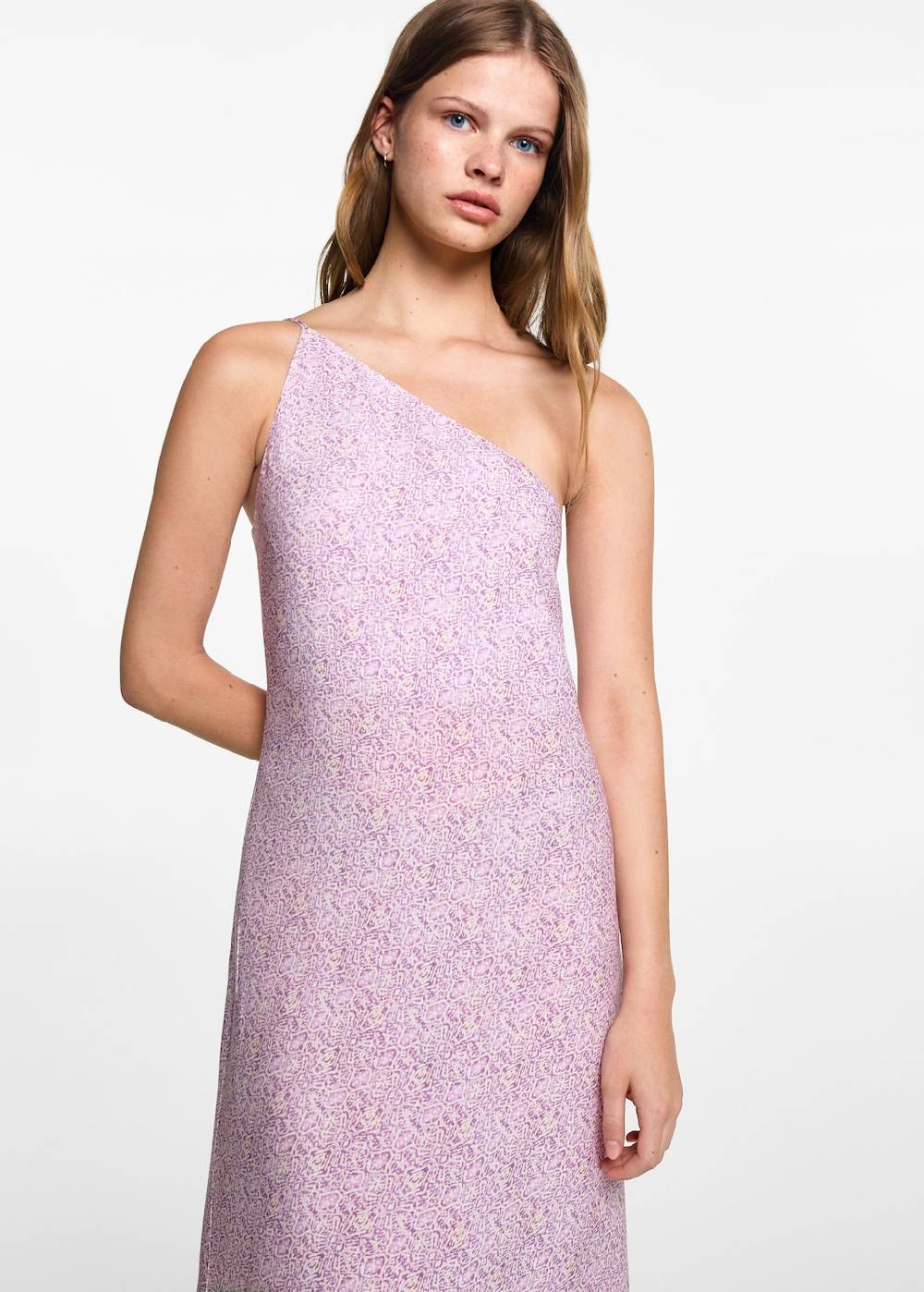 Mango Asymmetrisches Printkleid