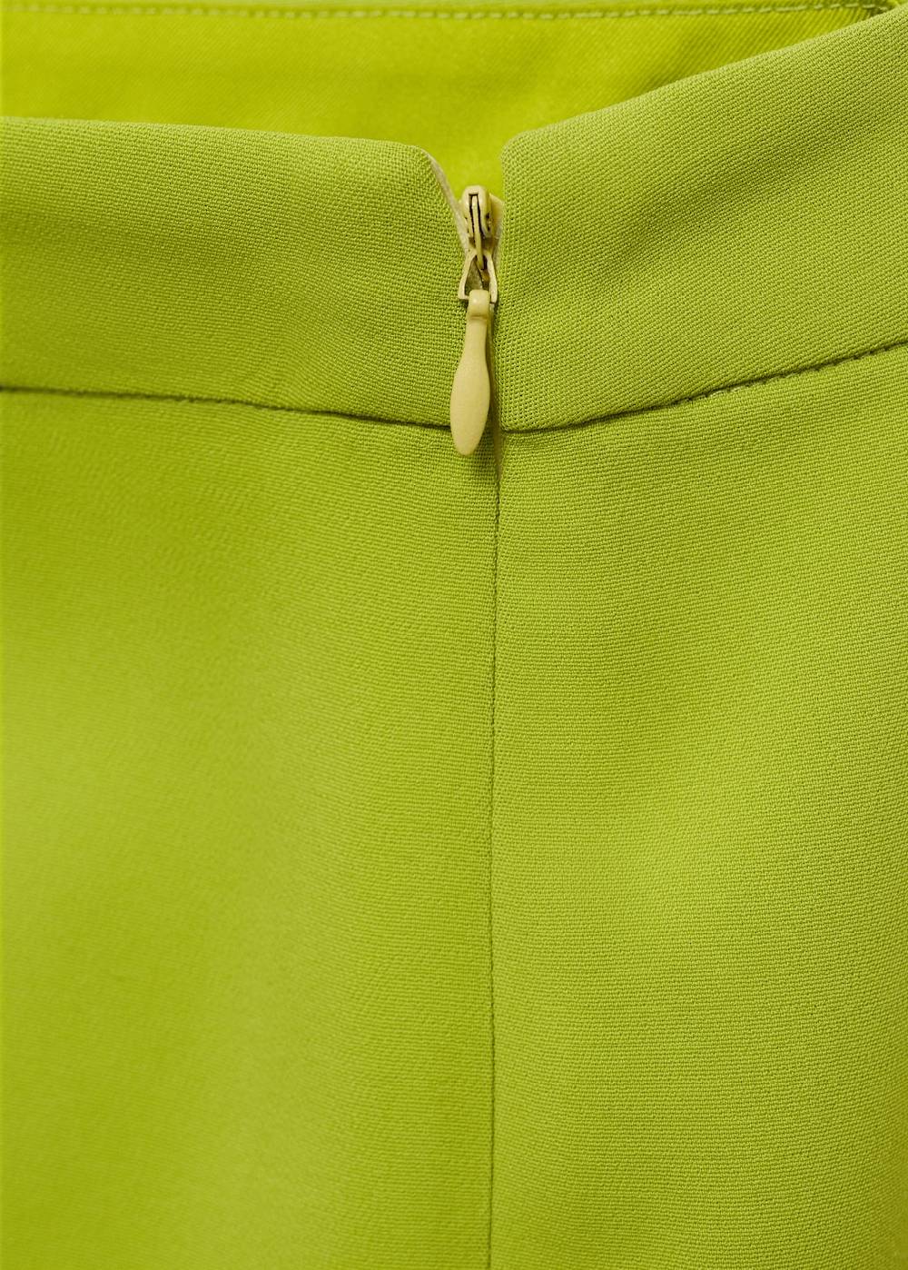 Mango Ausgestellte Hose Mit Hohem Bund