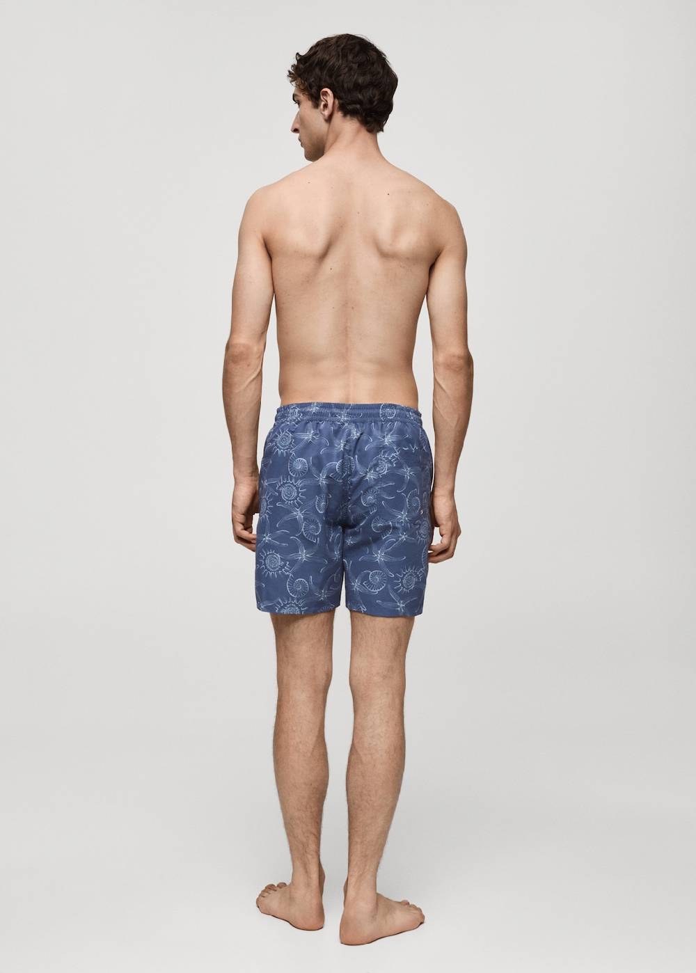 Mango Badeanzug Mit Maritimen Muster