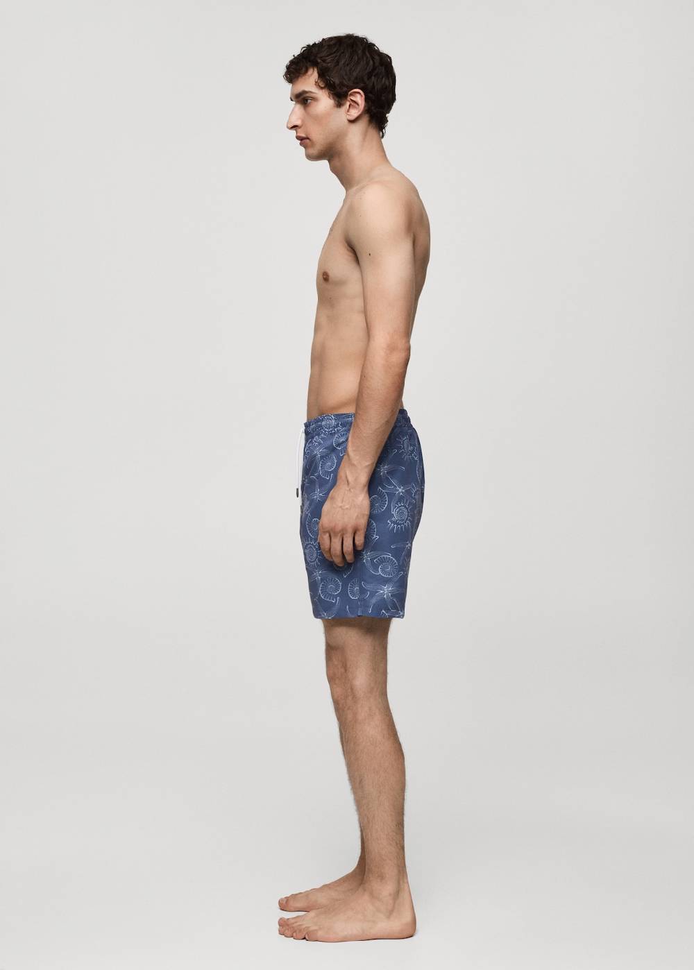 Mango Badeanzug Mit Maritimen Muster