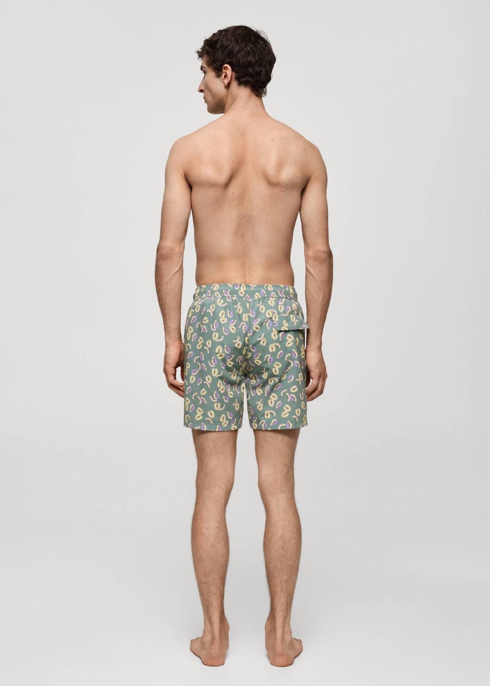 Mango Badeshorts Mit Papaya-Print