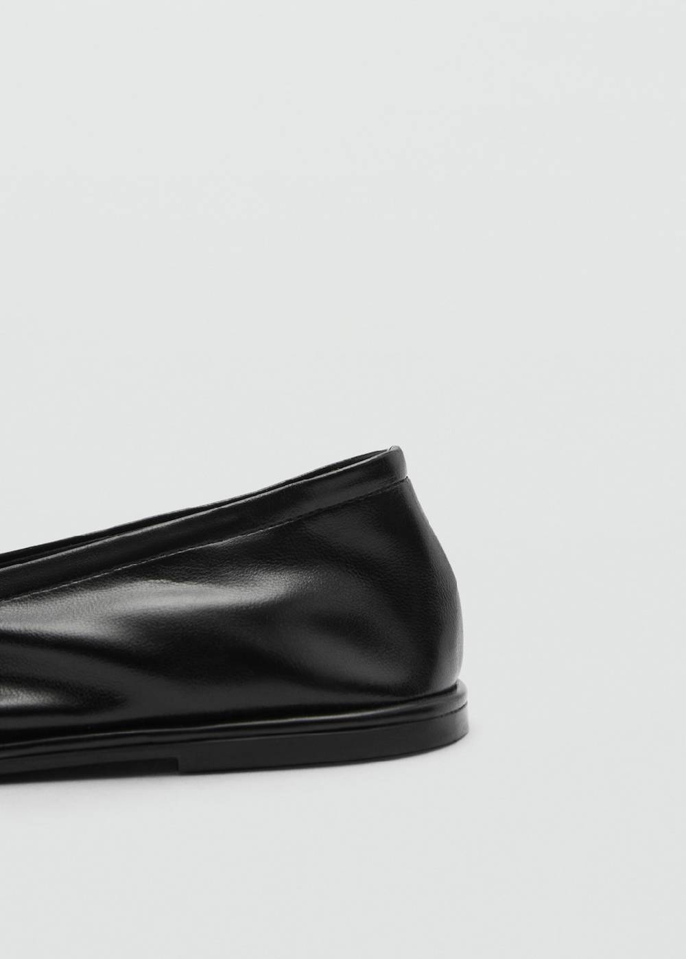 Mango Ballerinas Mit Runder Spitze Und Schnalle