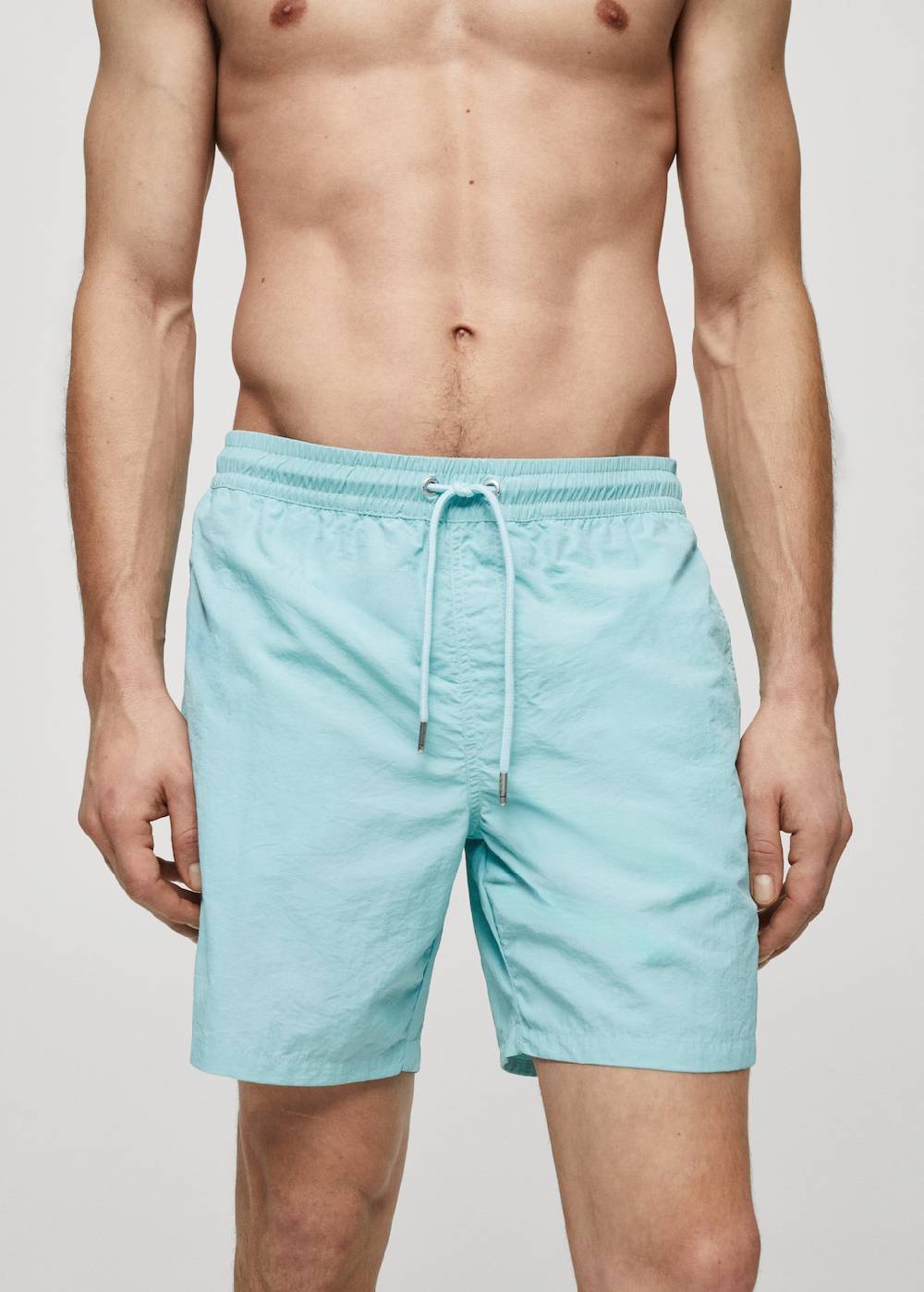 Mango Basic-Badeshorts Mit Kordelzug