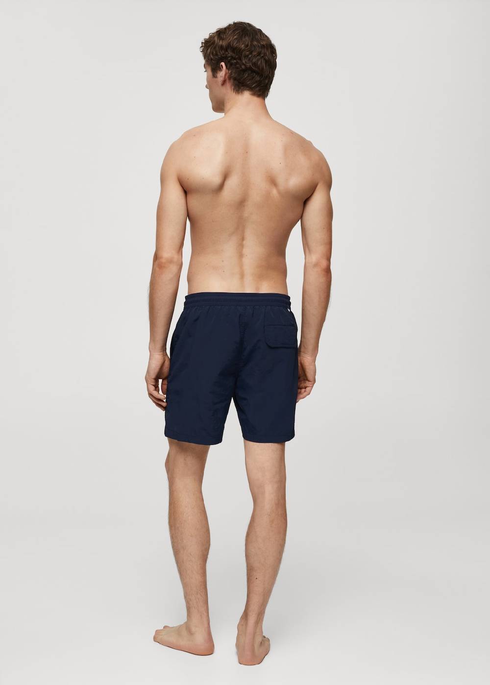 Mango Basic-Badeshorts Mit Kordelzug