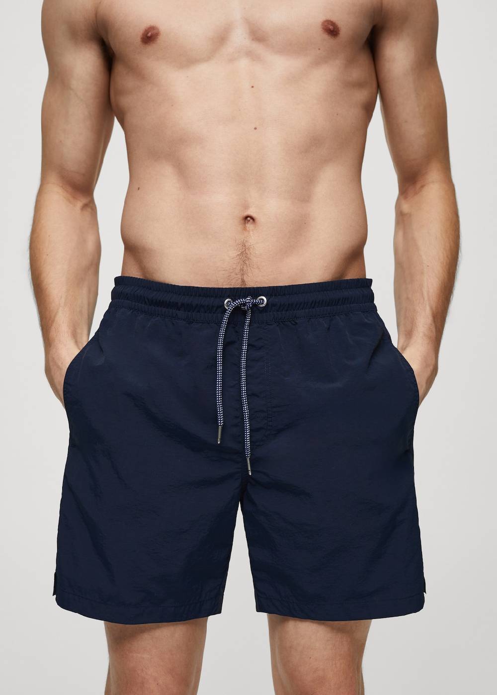 Mango Basic-Badeshorts Mit Kordelzug