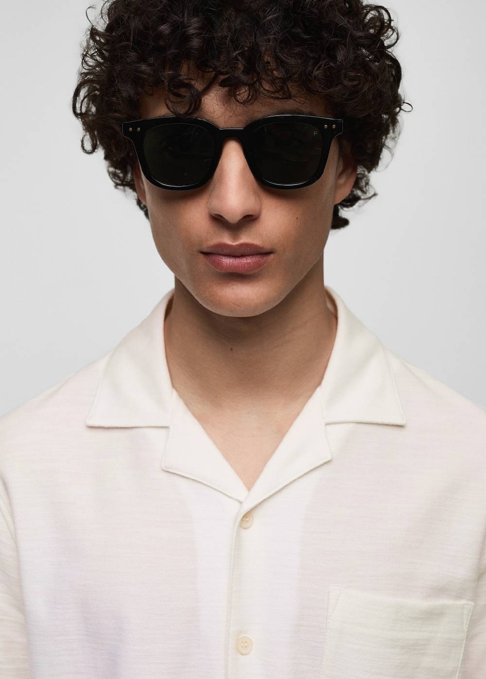 Mango Baumwollhemd Mit Brusttasche