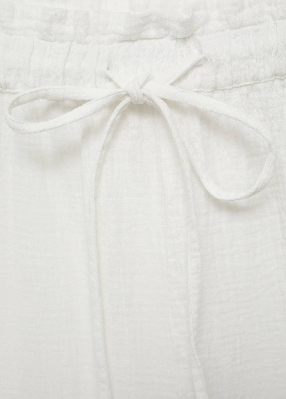 Mango Baumwollhose Mit Gummibund