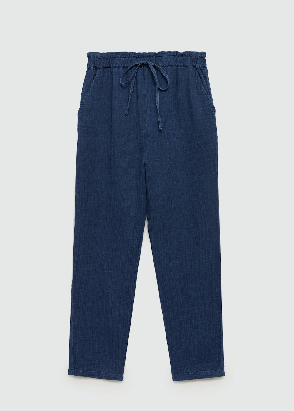 Mango Baumwollhose Mit Gummibund