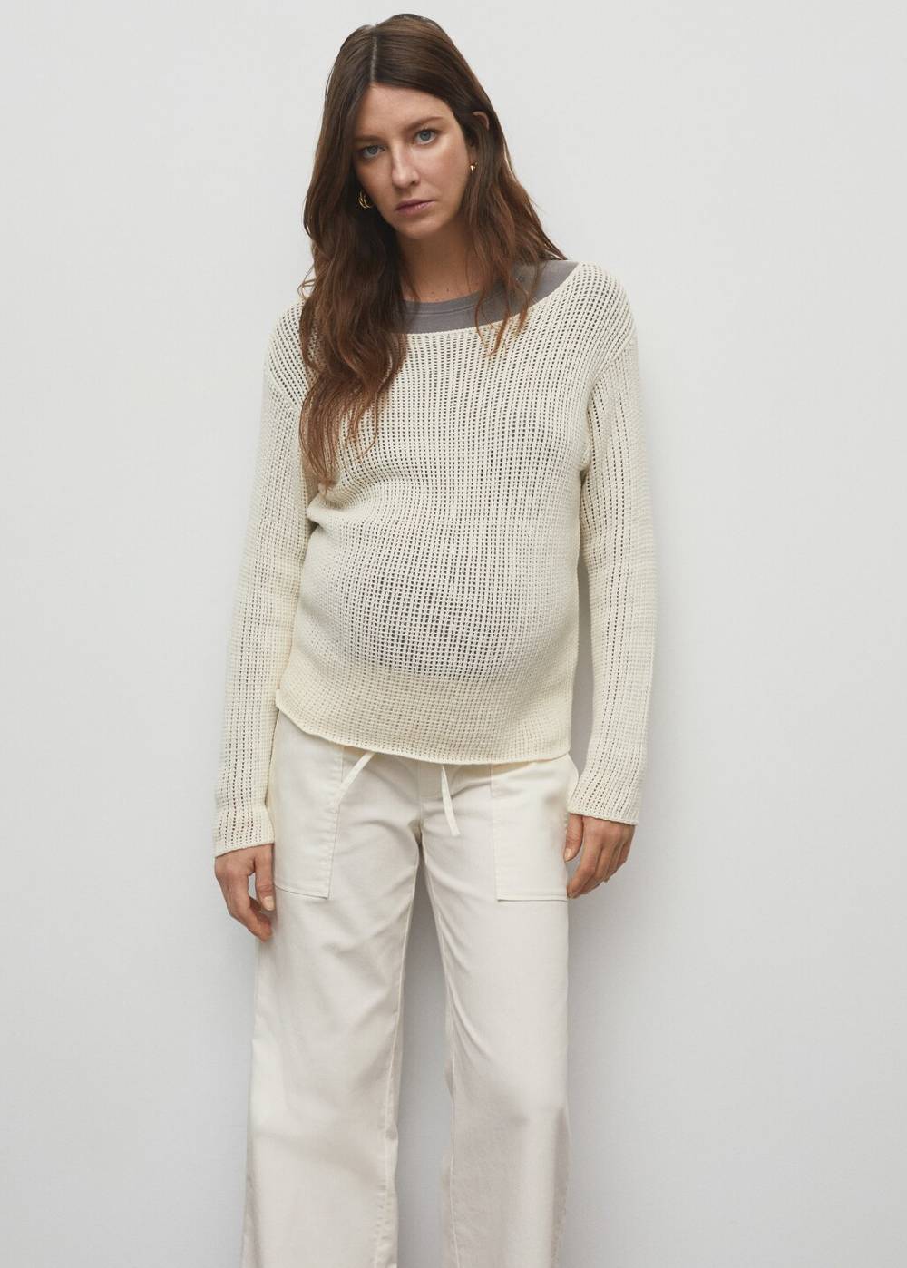 Mango Baumwollhose Mit Verstellbarer Kordel