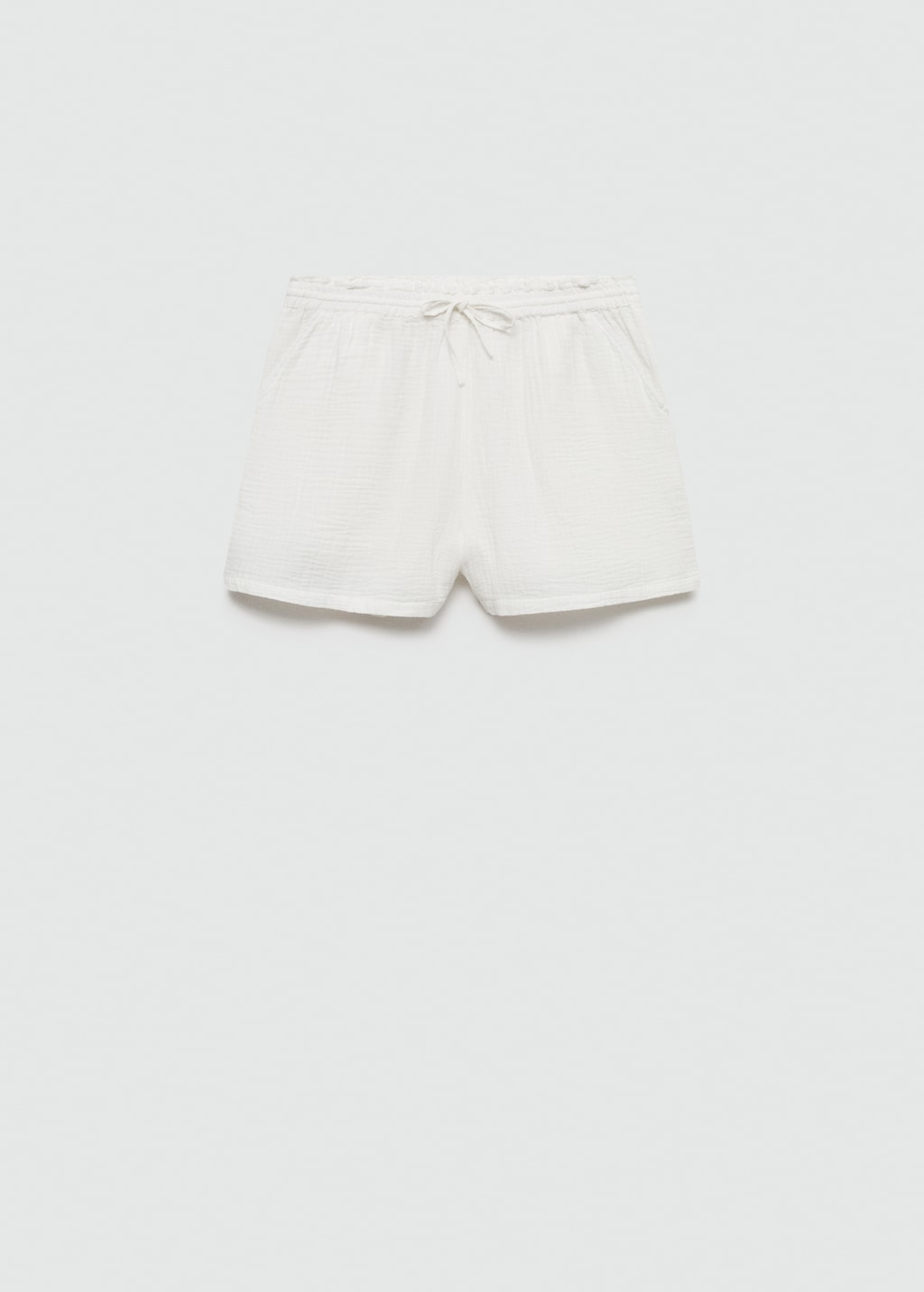 Mango Baumwollshorts Mit Stretchbund